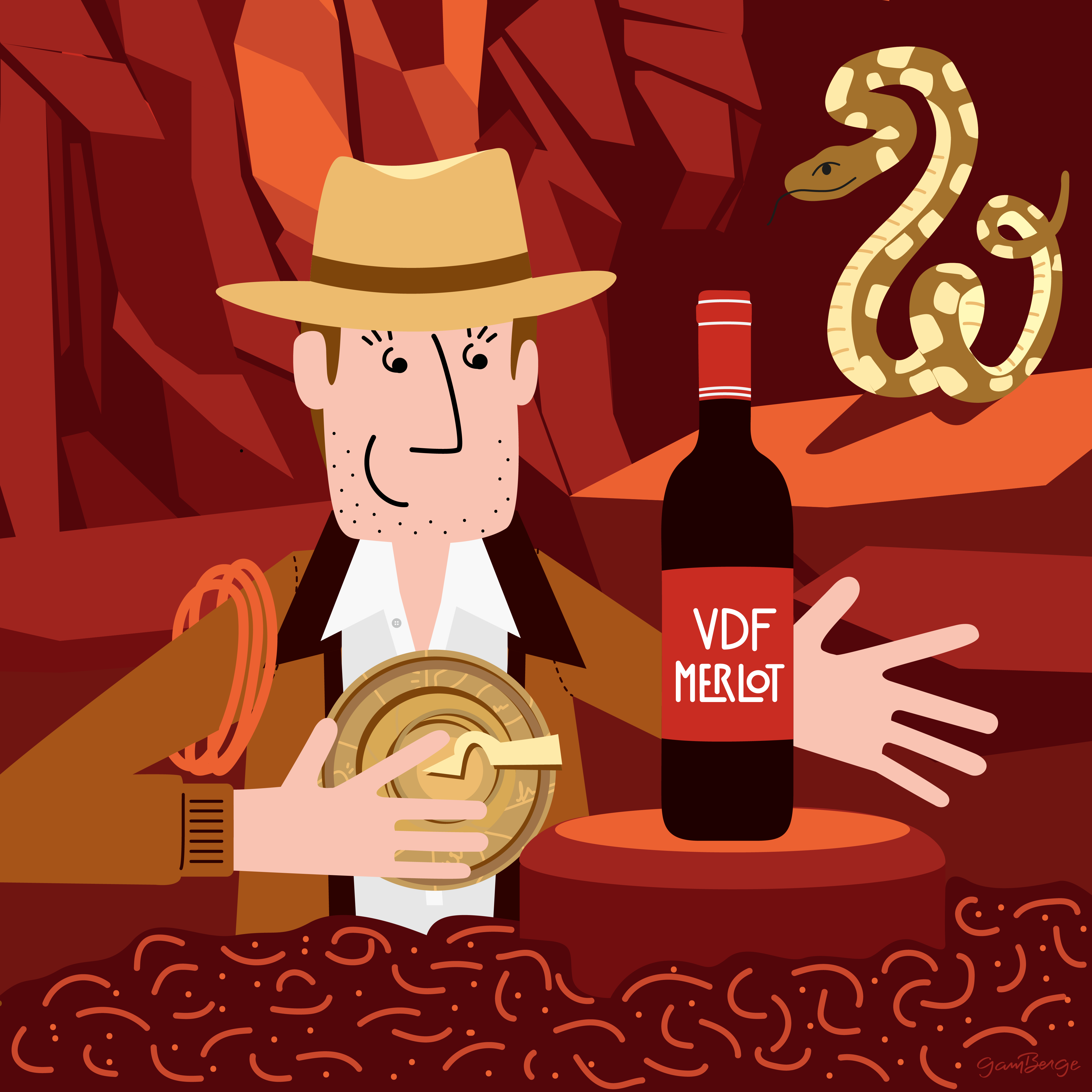 VDF Galerie - Indiana Jones - Gamberge