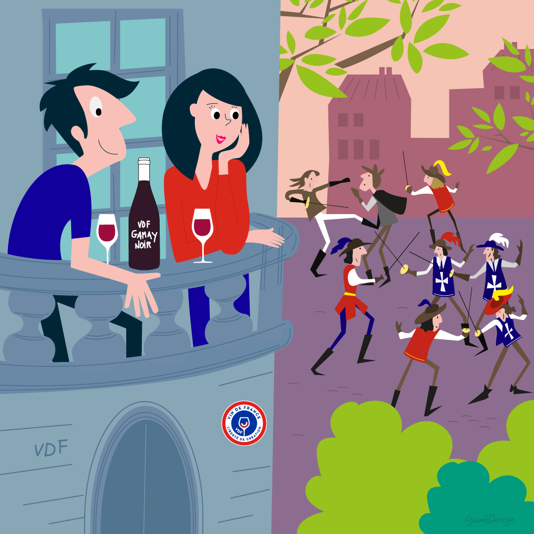 VDF Galerie - Les Trois Mousquetaires - Gamberge