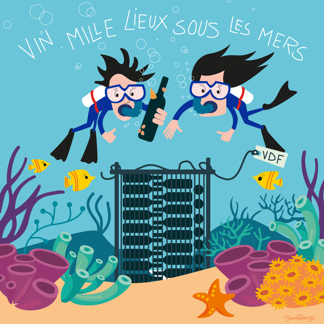 VDF Galerie - Vin Mille Lieux sous les Mers - Gamberge