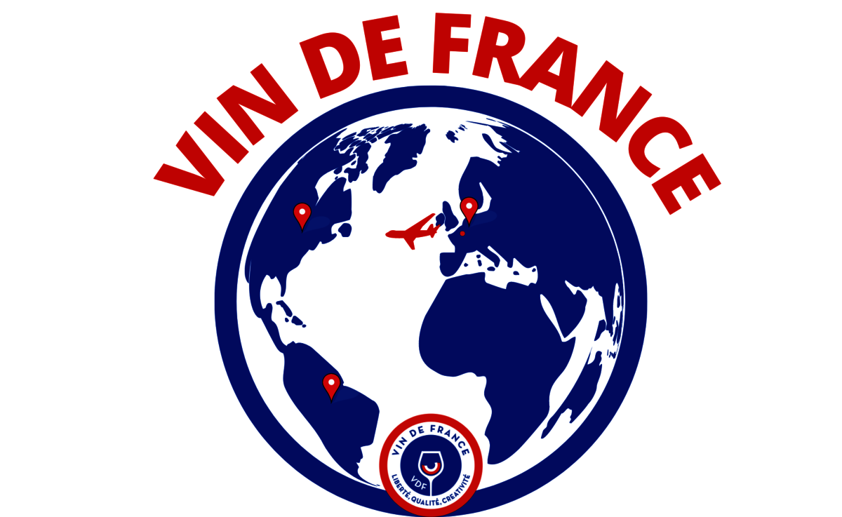 carte du monde et VIN DE FRANCE 