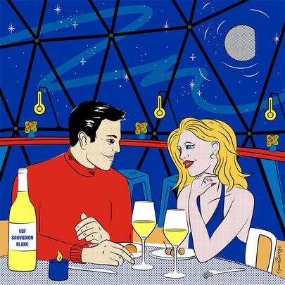 Quel vin pour la St Valentin sous bulle?