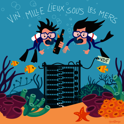 VDF Galerie - Vin Mille Lieux sous les Mers - Gamberge