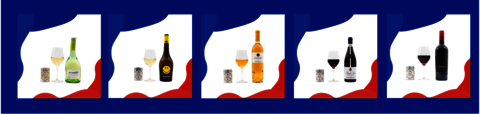 Accord Poivres et Cépages Vin de France - liste accords