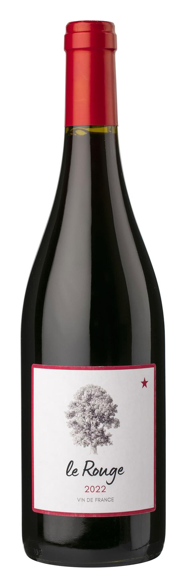 Le Maitre Rouge フランス産赤ワイン 750ml LE ROUGE - Rouge - Cabernet Franc, Merlot - 2022 | Vin De France