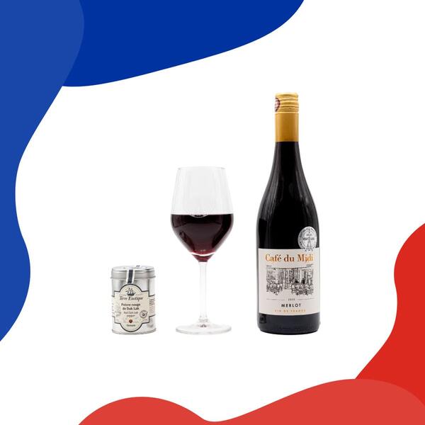 Merlot et poivre rouge de Dak Lak