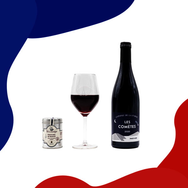 Pinot noir et poivre noir de Sarawak